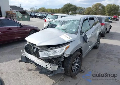 2017 Toyota Highlander Le z USA, uszkodzony, nr VIN 5TDZZRFH9HS231146